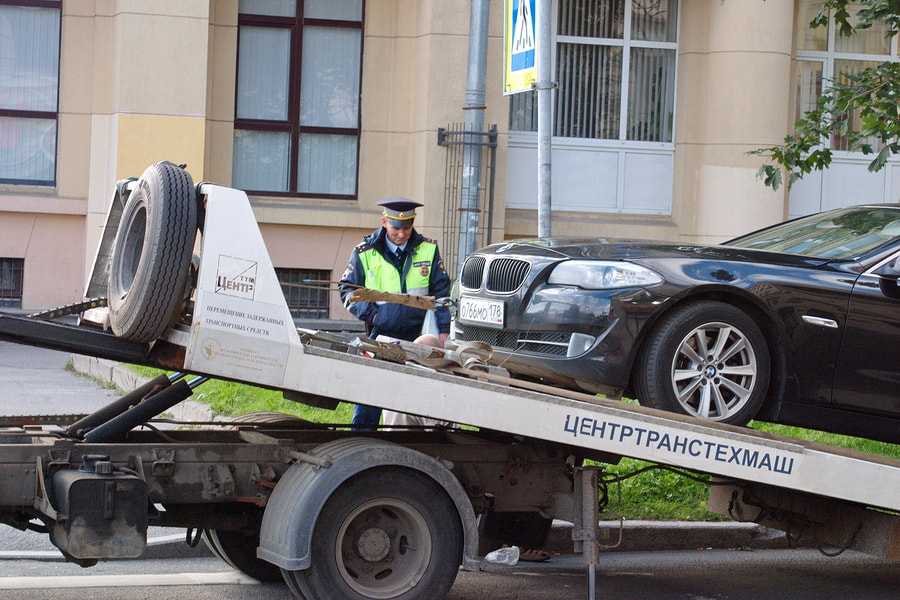 Private property impound service
